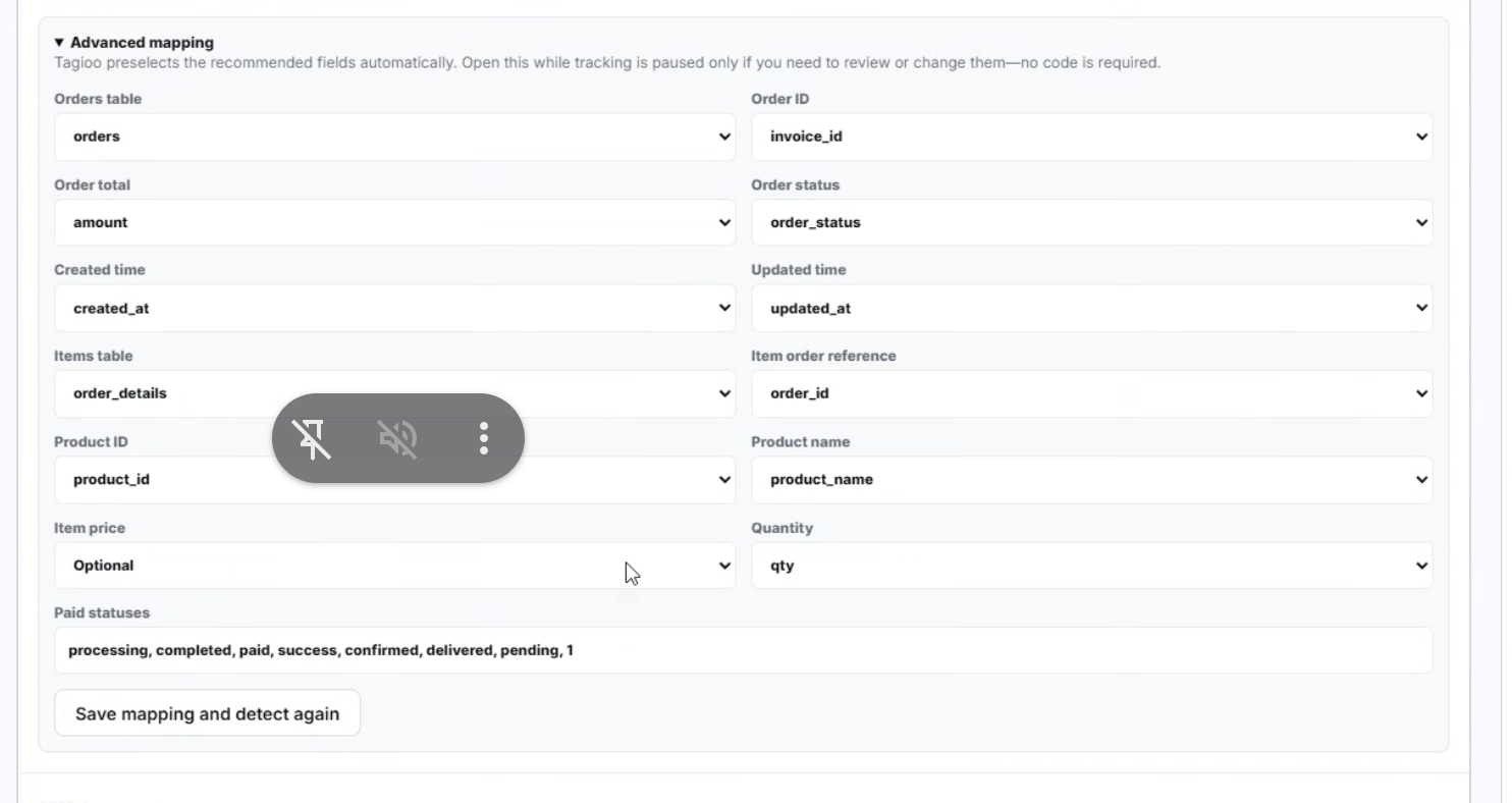 Laravel Advanced mapping with invoice_id selected as the public Order ID